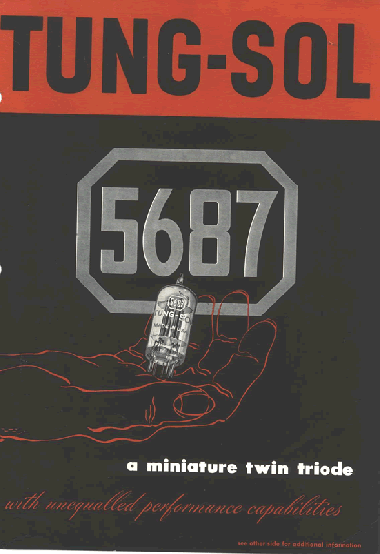 5687 Tung-Sol Ad